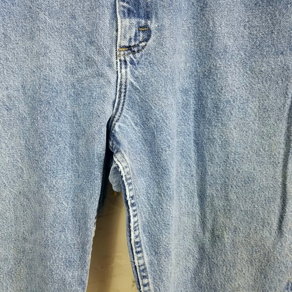 LEE 80's Vintage Loose Grunge Denim Blue Jeans - Picture 5 of 8